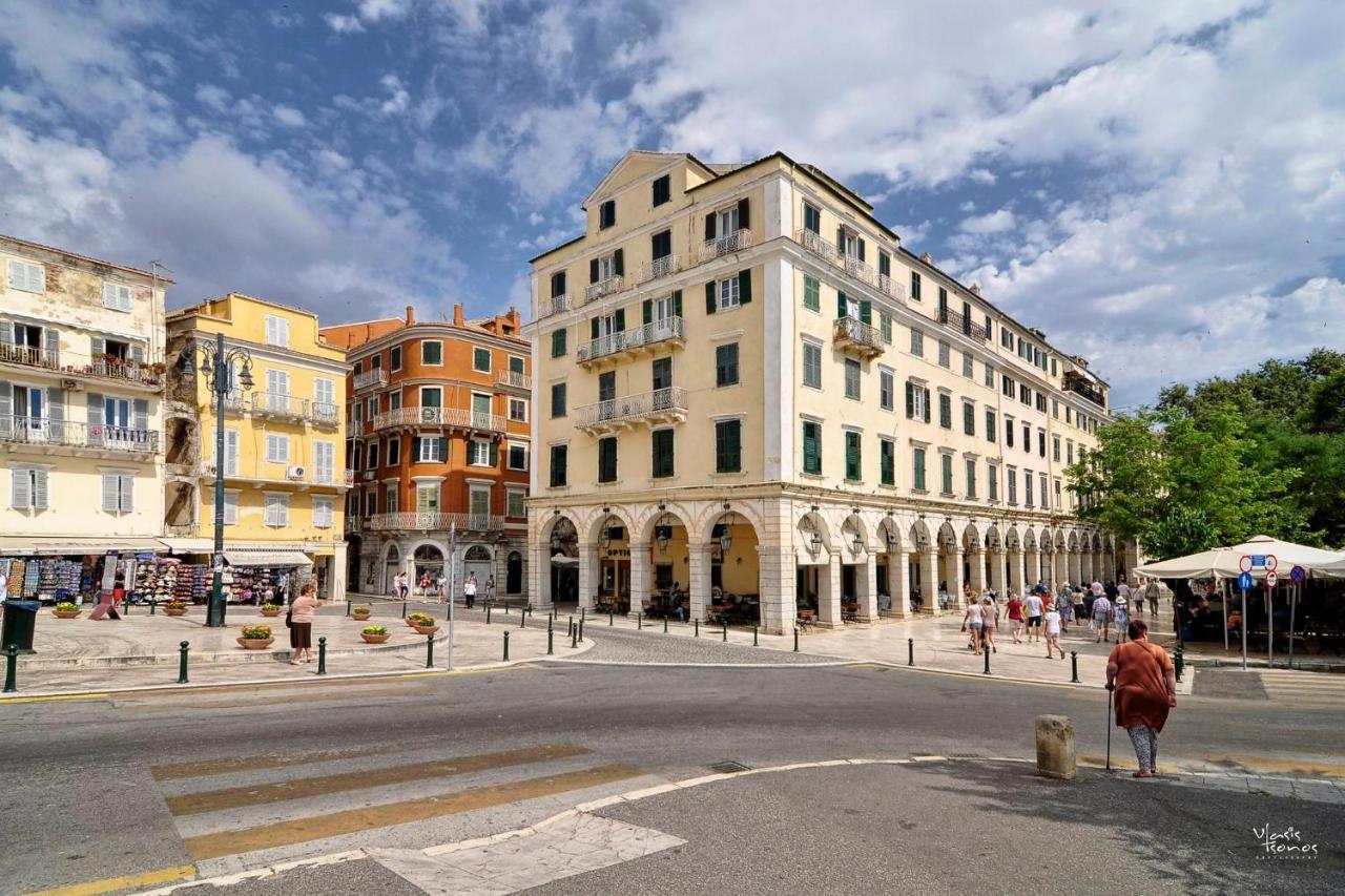 Lonziada Apartment, In The Heart Of The Old Town. Corfu  Exteriör bild